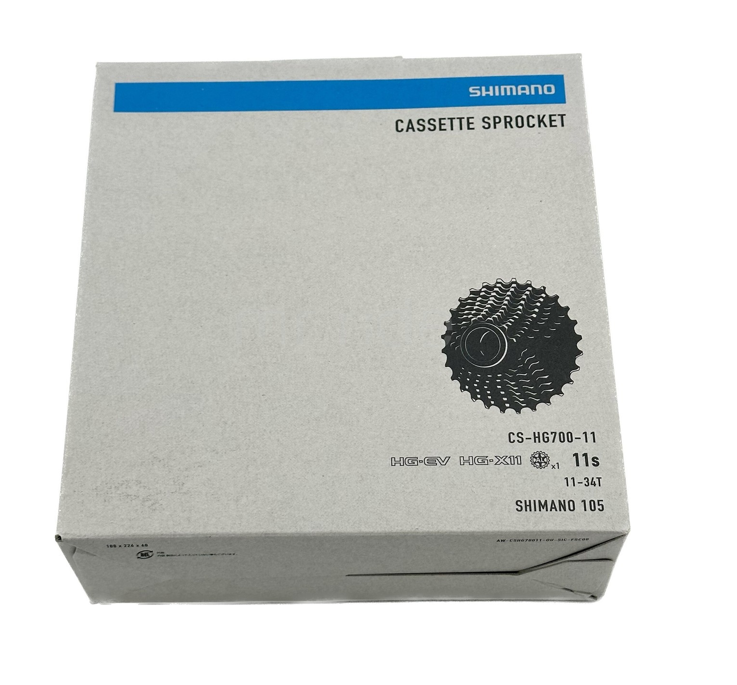 Pacha 11v 11-34T CS-H700 R7000 105 Shimano