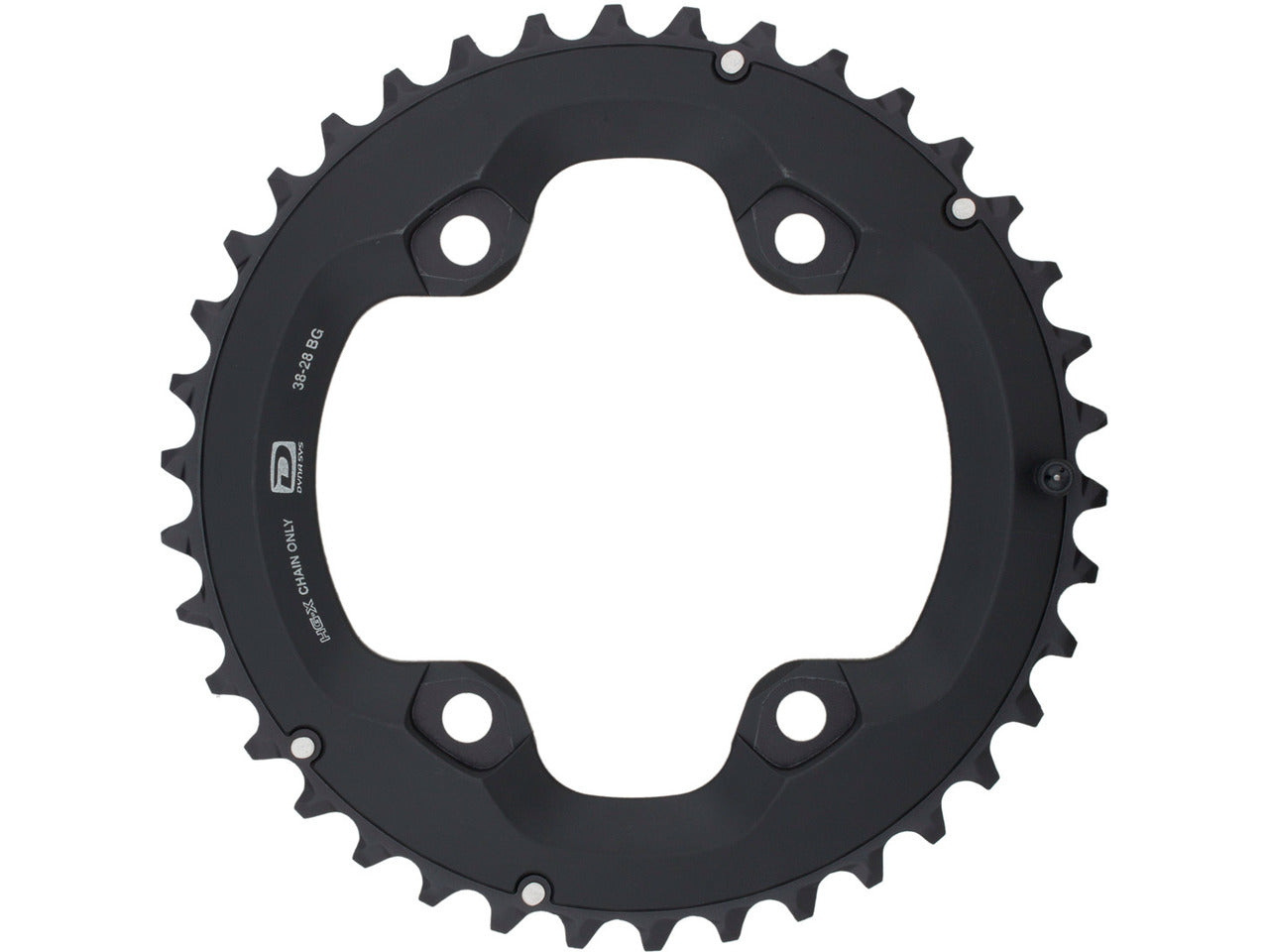 Coronilla 38T BCD 96mm Asimetrico Biplato Deore FC-M6000 Shimano