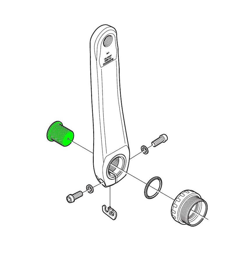 Tornillo Biela Claris R2000 Sora R3000 Tiagra 4700 105 R7000 Ultegra R8000 Y1P417000 Shimano