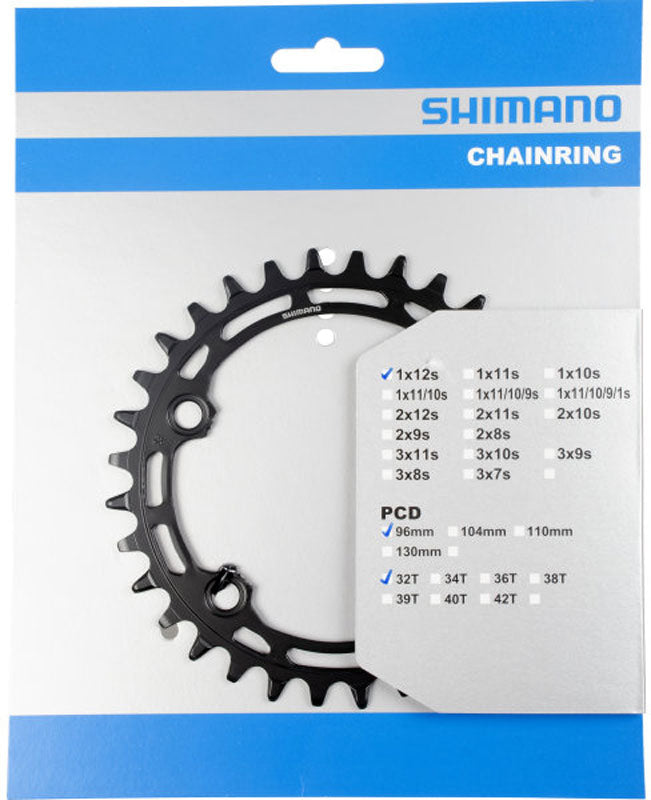 Coronilla 32T BCD 96mm Asimetrico Monoplato 12v FC-MT510-1 Deore Shimano