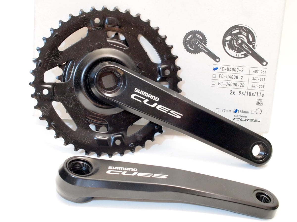 Dobleplato 40-26T CUES FC-U4000 Shimano