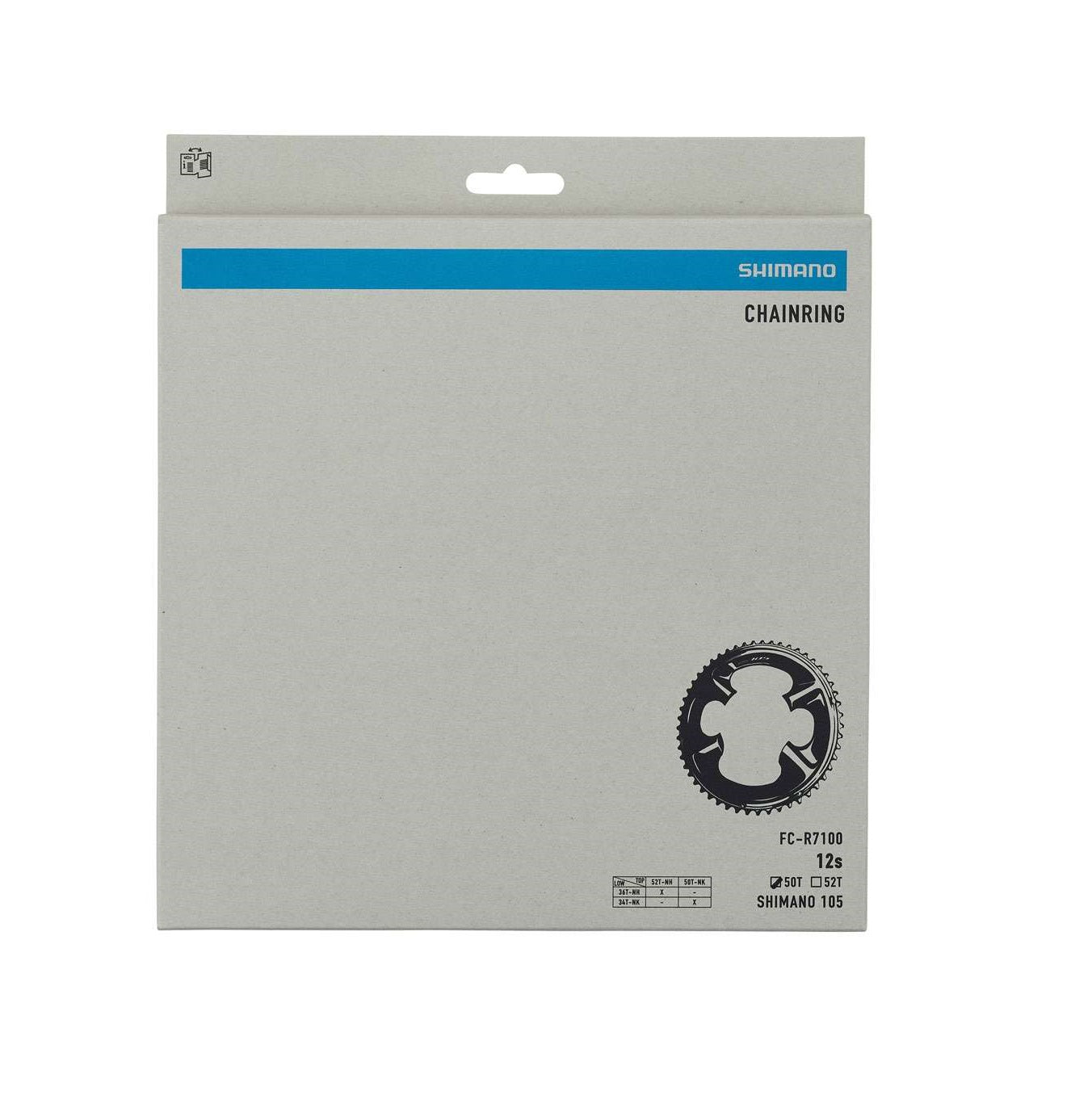 Coronilla 50T BCD 110mm 4h 105 FC-R7100 RUTA 12V Shimano