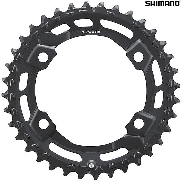 Coronilla 36T BCD 96mm Asimetrico Biplato CUES FC-U6000 Shimano