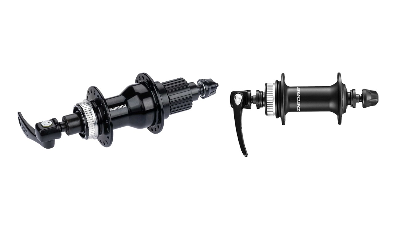 Manzanas 32h FH-QC500 y HB-M5100 Puntilla (100-135mm) 12v Micro Spline Shimano