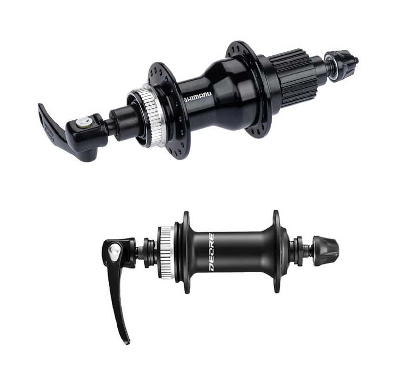 Manzanas 32h FH-QC500 y HB-M5100 Puntilla (100-135mm) 12v Micro Spline Shimano