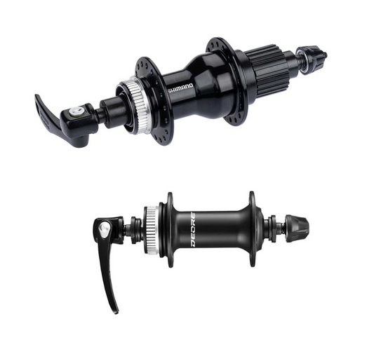 Manzanas 32h FH-QC500 y HB-M5100 Puntilla (100-135mm) 12v Micro Spline Shimano