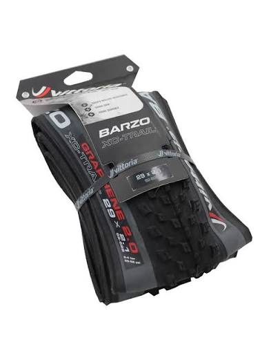 Llanta 29x2.25 MTB Plegable Barzo Tubeless Ready TLR Negra Vittoria