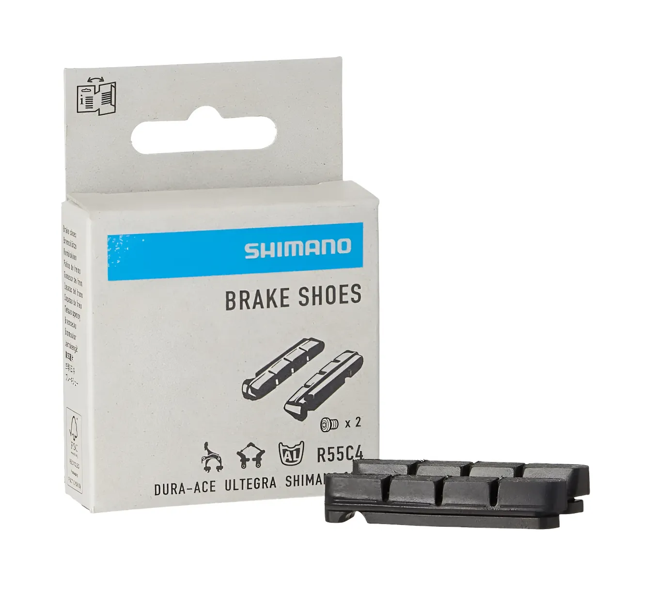 Zapatas (REPUESTO) R55C4 105 Ultegra Dura-Ace (Rin Aluminio) Shimano