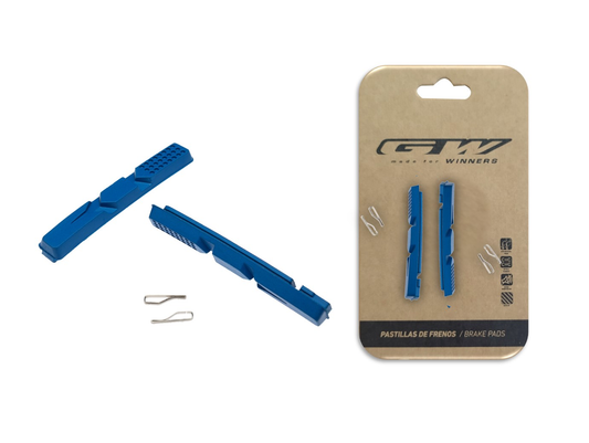 Zapatas (BORRADOR) V-Brake MTB M-721 Azul GW