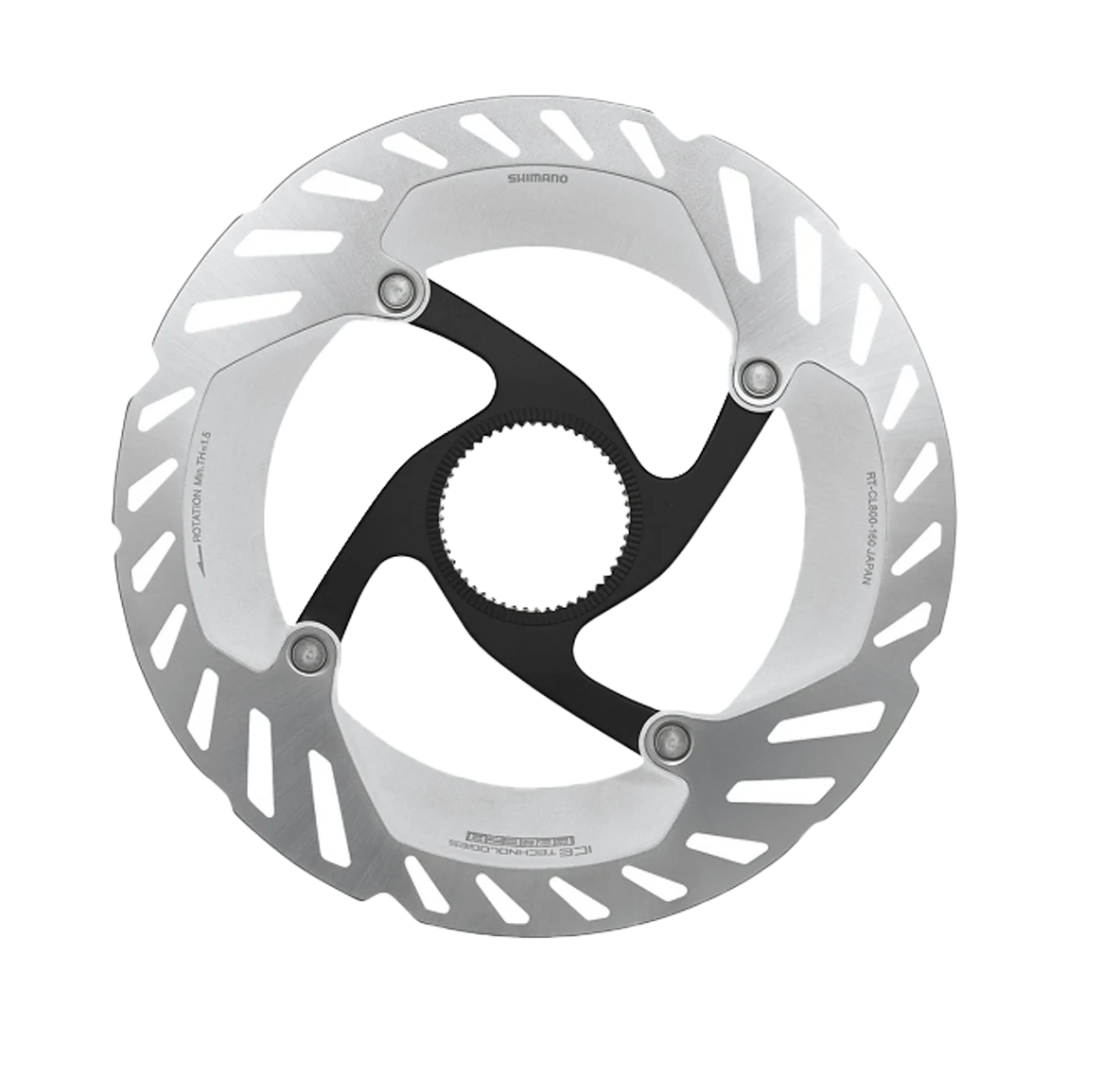 Rotor 160mm RT-CL800 Refrigerado XT GRX Ultegra Centerlock Shimano