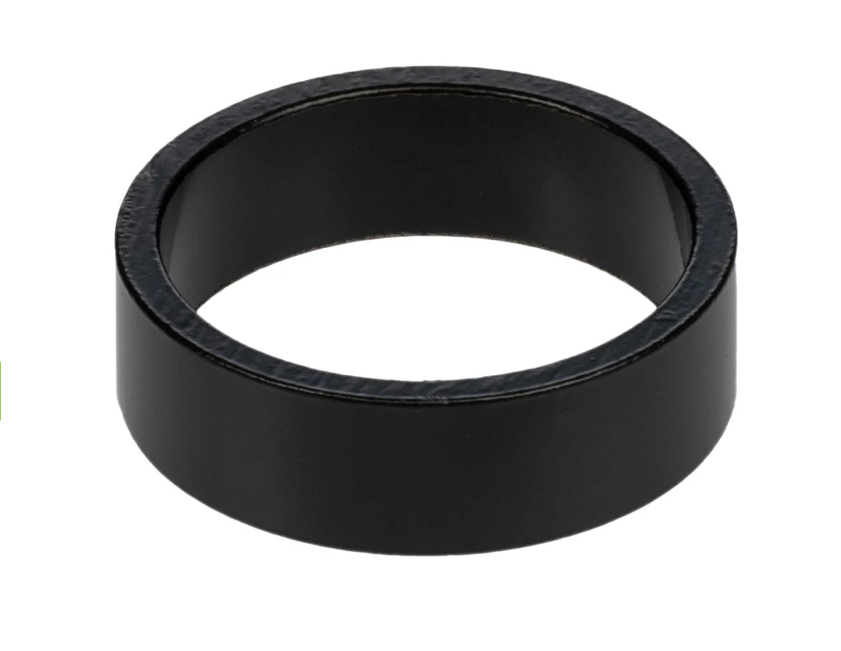 Espaciador aluminio 28.6mm Negro GW