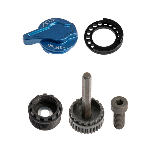 Perilla y Kit De Bloqueo Al Hombro XCR 32 Suntour