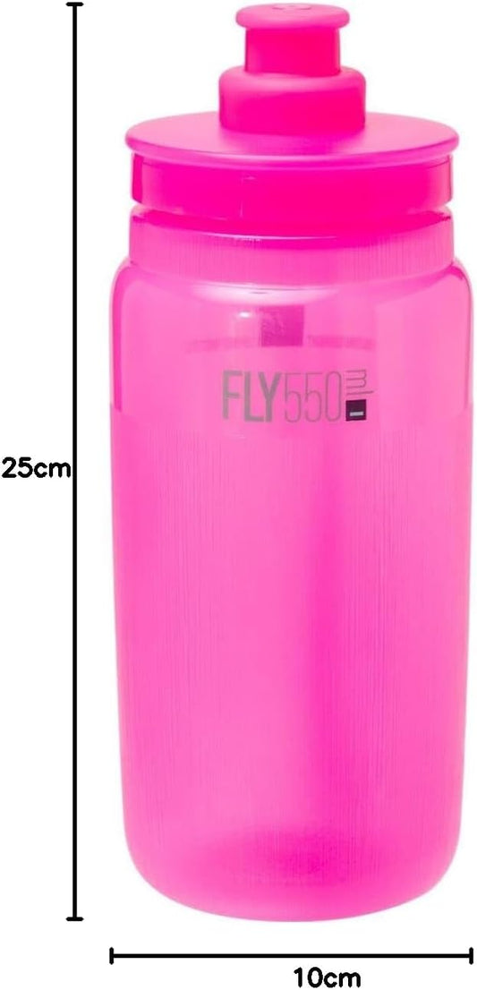 Caramañola 550ml Fly Tex Rosa Elite