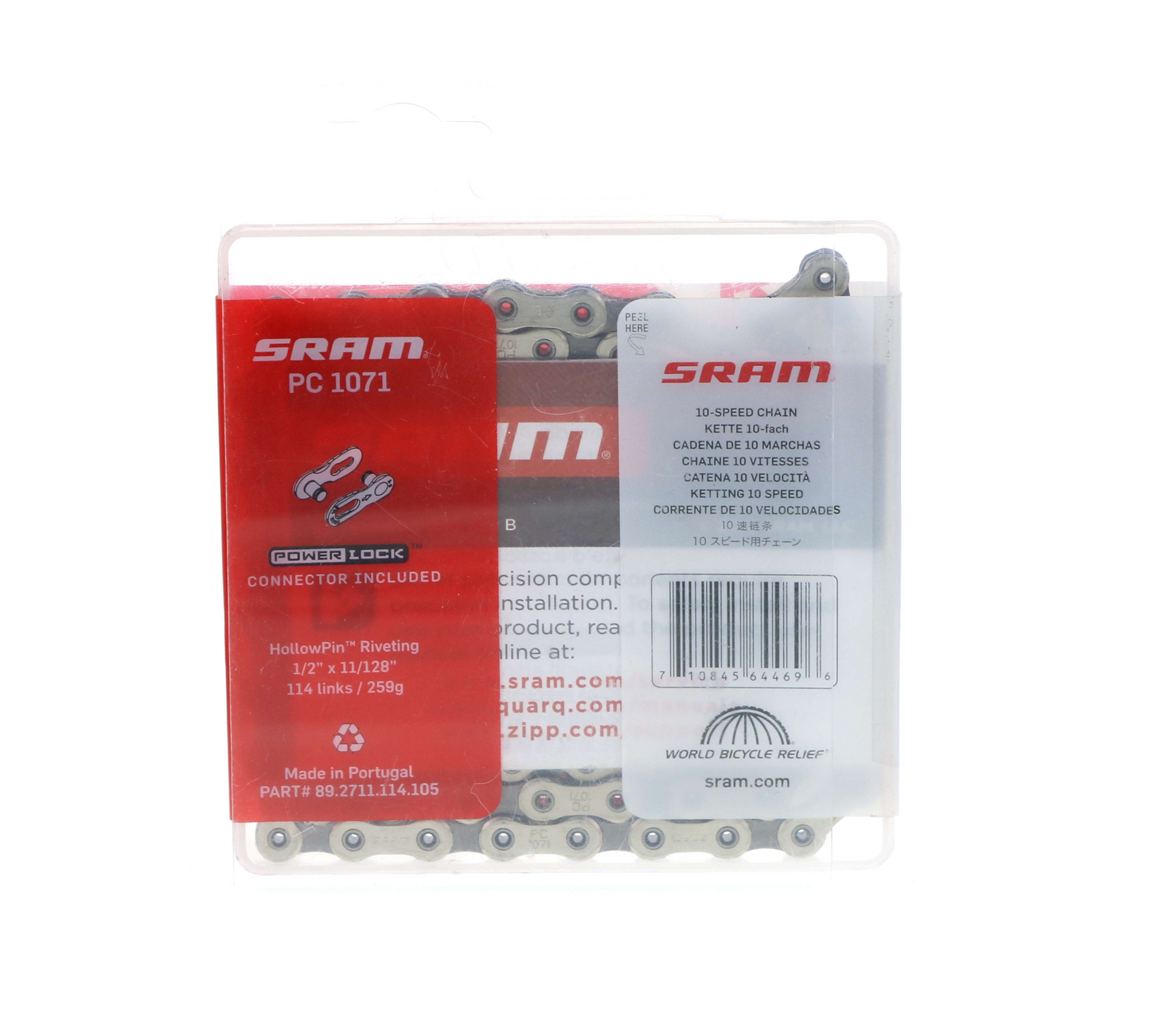 Cadenilla 10v PC 1071 114 Eslabones Sram
