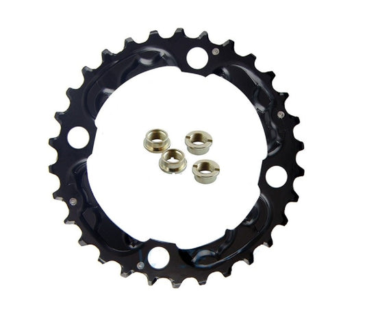 Coronilla 30T BCD 96mm Triplato (compatible Alivio M4000) + Cabezas (311103) Prowheel