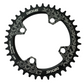 Coronilla 38T BCD 96mm y 94mm Simétrico Monoplato 12v Negra Deckas