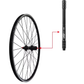 Adaptador Manzana142mm  Eje 12mm a Puntilla 9mm Lixada