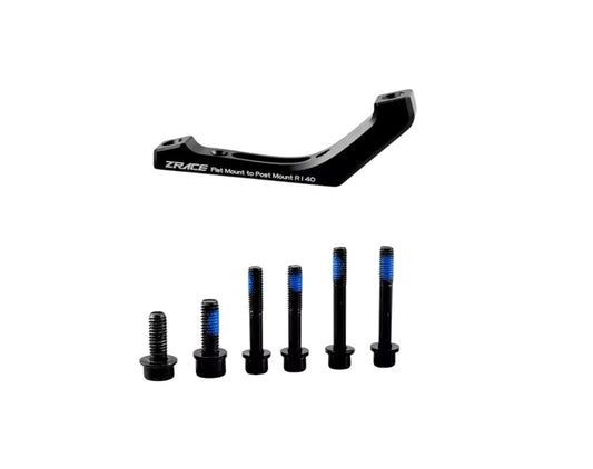 Adaptador Flat a Post Mount TRASERO Freno 140mm Zrace