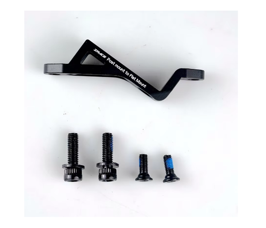 Adaptador Freno Marco Post a Mordaza Flat Mount (20+) 180mm Zrace
