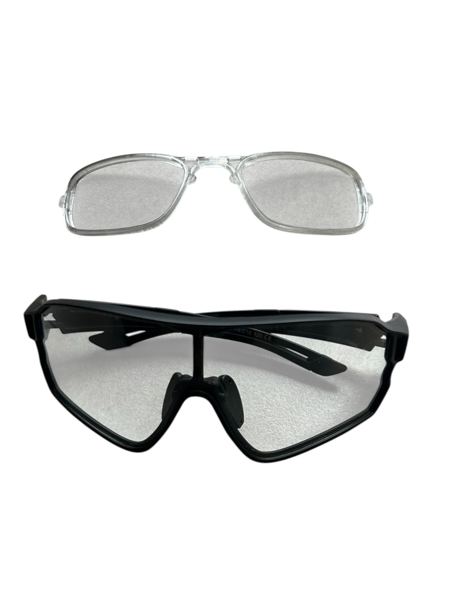 Gafas Fotocromaticas Negra Con Montura Para Formula Rockbros