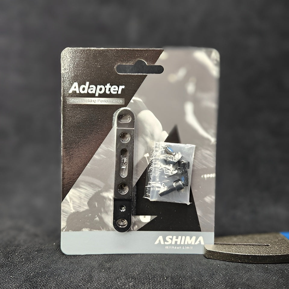 Adaptador Delantero 160mm Freno Ruta Gravel Flat Mount Ashima