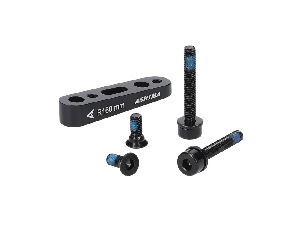 Adaptador Trasero 160mm Freno Ruta Gravel Flat Mount Ashima
