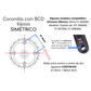 Coronilla 32T BCD 96mm MX00 monoplato simetrico Sunrace