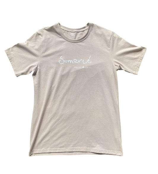 Camiseta Sumerce Hombre Talla M (Arena) Pachamabici