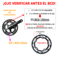 Coronilla 50T BCD 110mm 5h Aluminio Goldix