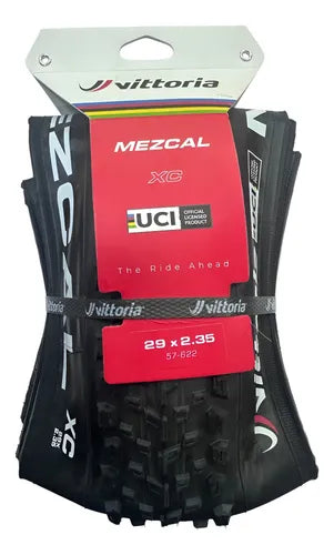 Llanta 29x2.35 Mezcal UCI Tubless Ready Negro XC y Trail Vittoria