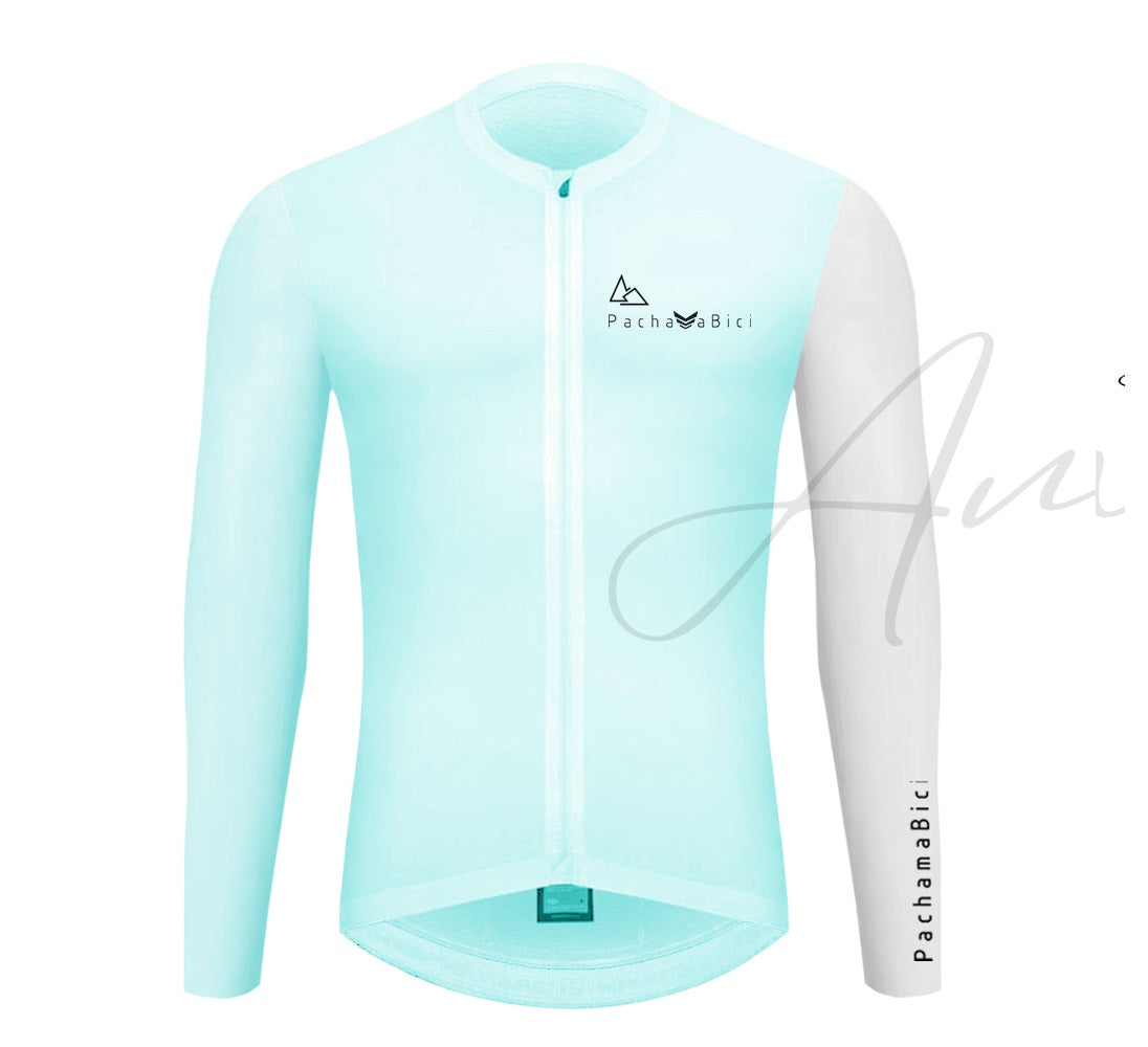 Jersey Amazonas Celeste HOMBRE Talla S Pachamabici