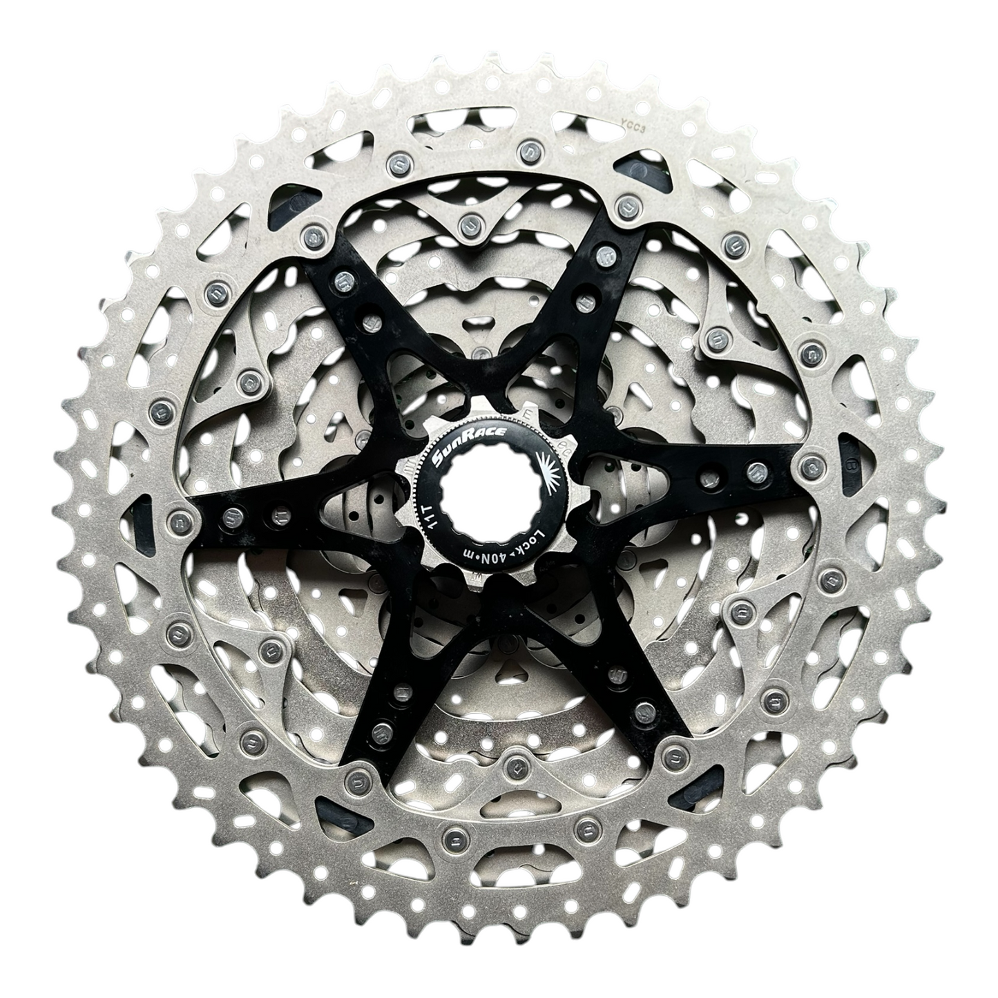 Pacha 11v 11-51T CSMS8 Plateada Sunrace