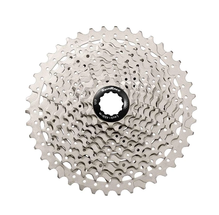 Pacha 10v 11-42T CSMS2 TAY Plateada Sunrace