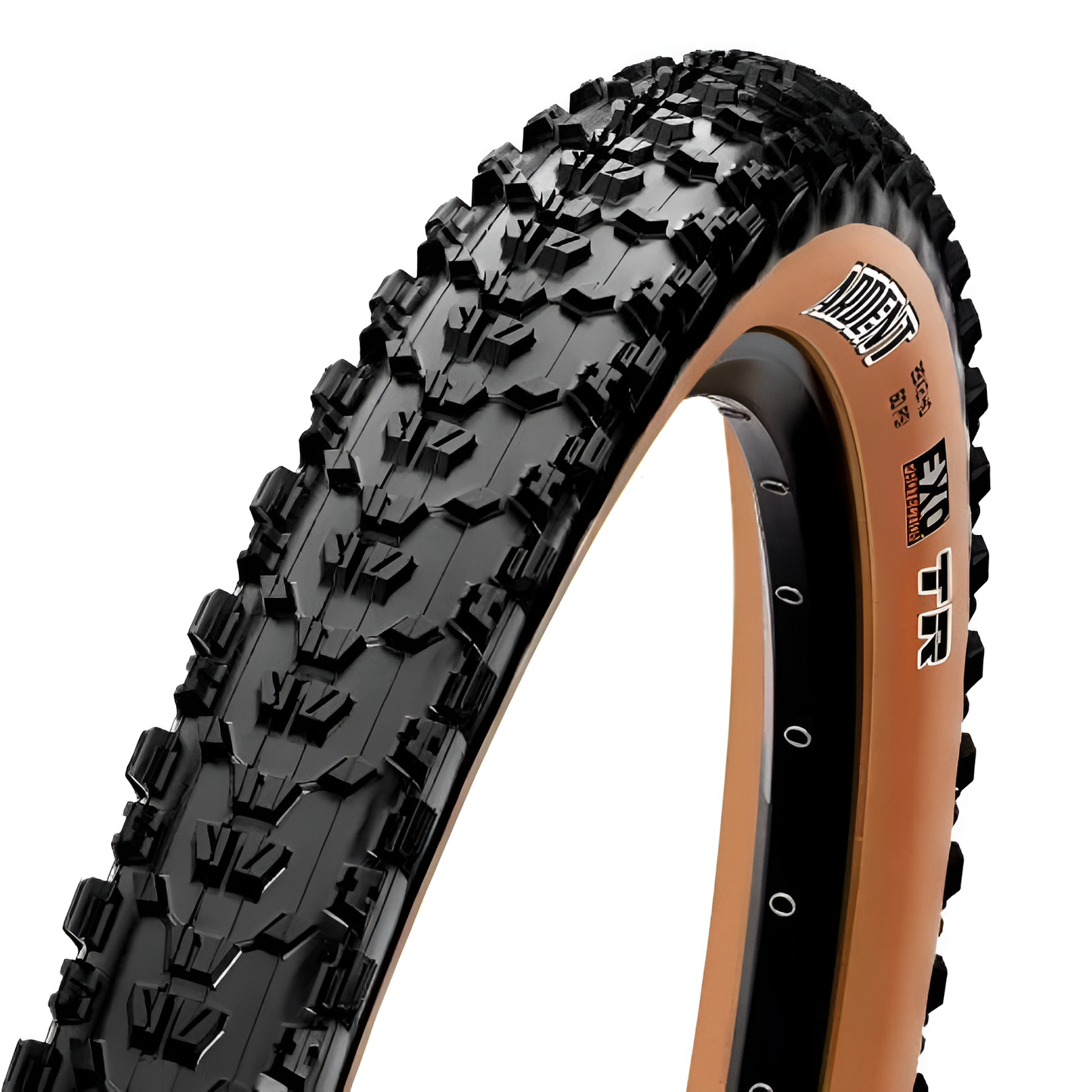 Llanta 27.5x2.25 Ardent 60TPI Plegable Tubeless Cara Marron 2C EXO Maxxis