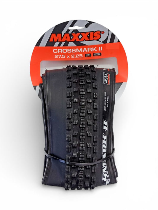 Llanta 27.5x2.25 Crossmark II 60TPI Plegable Tubeless 2C EXO Maxxis