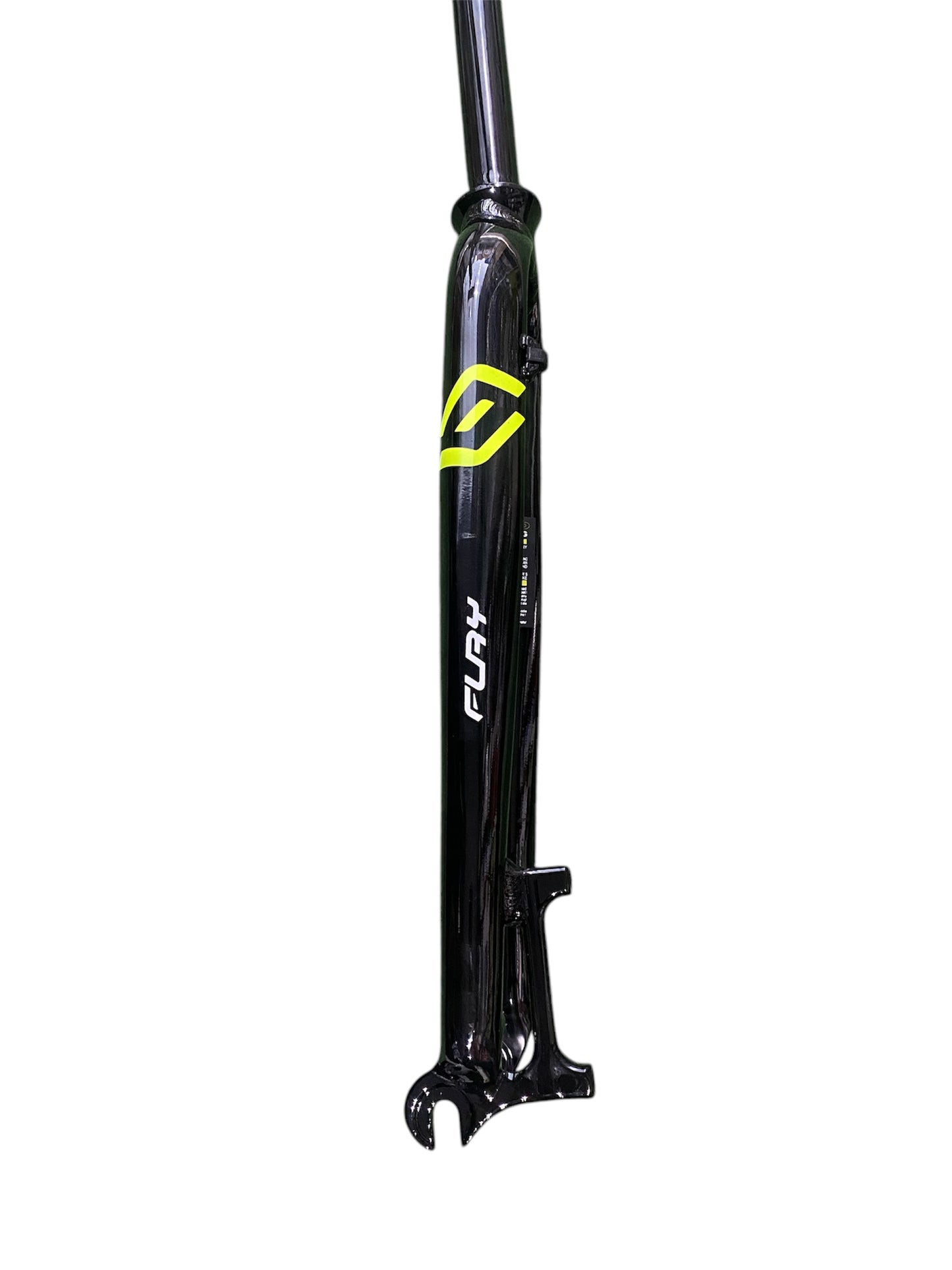 Tenedor 700 Gravel (700x40 Max) Espigo Recto Negro-Verde Fury