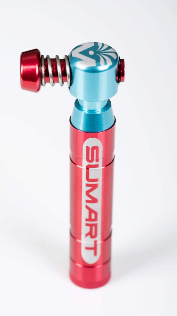 Inflador CO2 + Reparador de Tubeless 2 en 1 Sumart