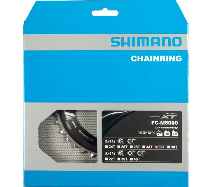 Coronilla 36T BCD 96mm (Asim.) XT FC-M8000 Shimano