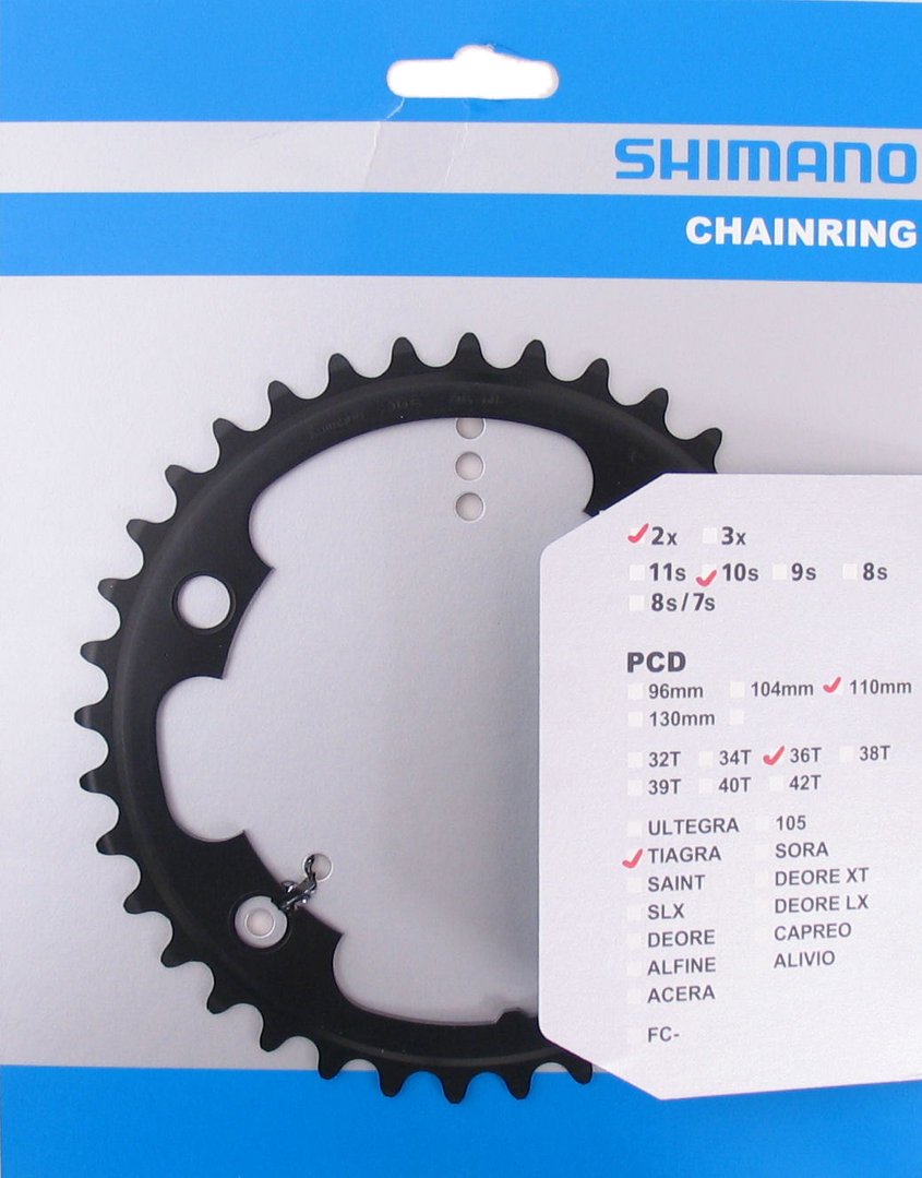 Coronilla 36T BCD 110mm 4h Tiagra FC-4700 RUTA Shimano