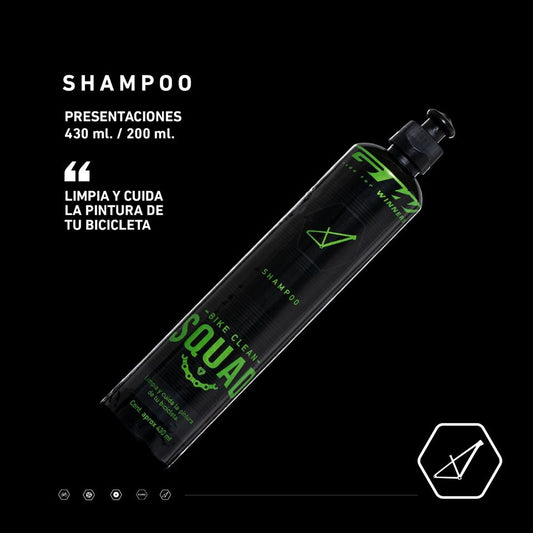 Shampoo 430cc bicicleta Squad GW