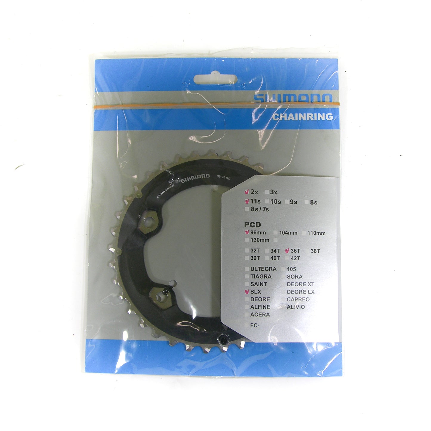 Coronilla 36T BCD 96mm (Asim.) SLX FC-M7000 Shimano